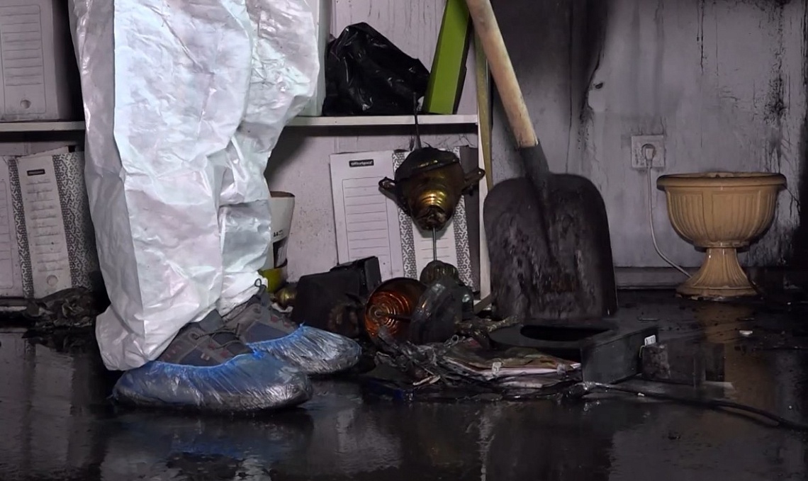 В пензенском отделении Российского детского фонда случился пожар